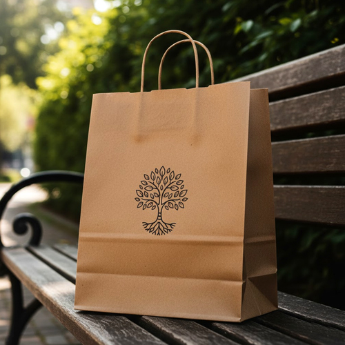 kraft-shopping-bag-brown